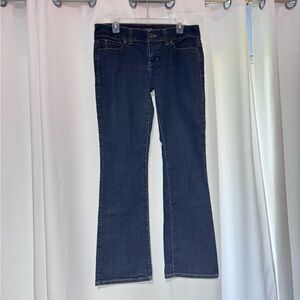 Guess Dark Blue Flare Jeans Low Rise